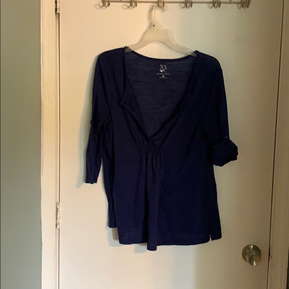 Blue shirt
